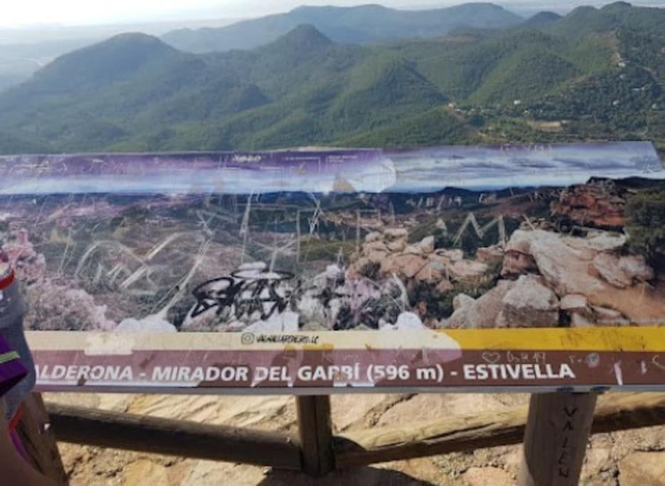 Appartamento Piso Sierra Calderona A 15 Minutos Del Mar Estivella Esterno foto